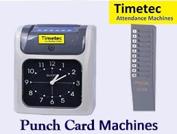 Timetec punch card machine will be a definite value addition for any organisation who uses the old fashion of book signing manual attendance registry system.